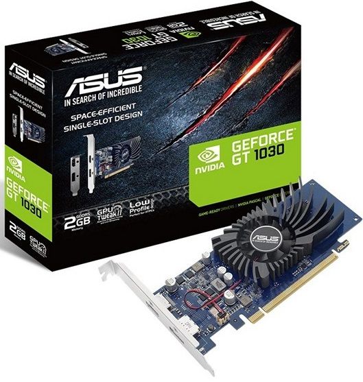 Вiдеокарта ASUS GeForce GT1030 2GB DDR5 low profil