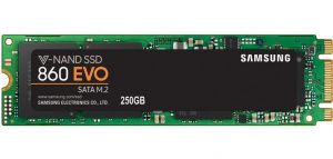 Твердотільний накопичувач SSD M.2 Samsung 860 EVO 250GB SATA V-NAND 3bit MLC