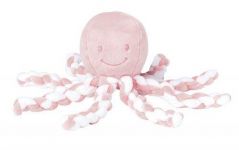 Nattou М'яка іграшка Лапіду Восьминіг Рожевий 878753