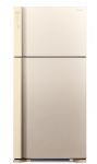 Холодильник з верхньою мороз. камерою HITACHI R-V660PUC7BEG, 184х74х86см, 2 дв., Х- 405л, М- 145л, A++, NF,  Інвертор, Бежевий