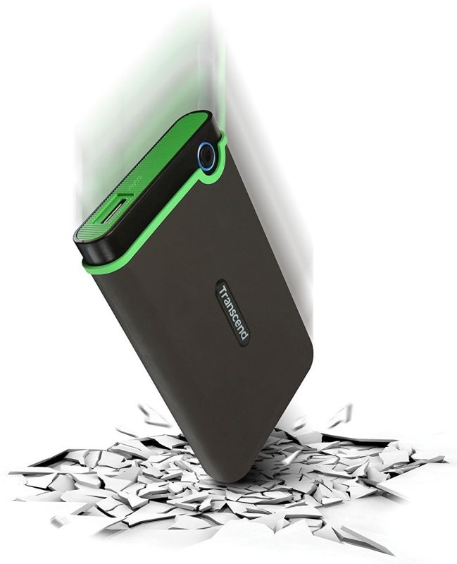 Портативний жорсткий диск Transcend 2TB USB 3.1 StoreJet 25M3 Iron Gray