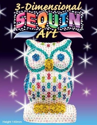 Набір для творчості Sequin Art 3d New Owl
