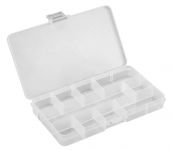 Органайзер TOPEX, 10 регульованих перегородок, пластмаса, 17.8x10.5x2.4 см