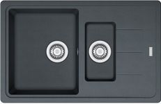 Кухонна мийка Franke BASIS BFG 651-78 Фраграніт/780х500х200/Графіт