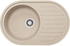 Кухонна мийка Franke RONDA ROG 611 Фраграніт/770х500х195/Словаччина/Бежевий