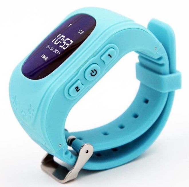 Дитячий GPS годинник-телефон GOGPS ME K50 Бірюзовий