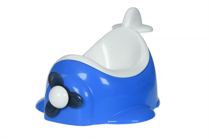 Дитячий горщик QCBABY Літачок QC9905blue