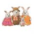 Набір фігурок Li'l Woodzeez Сім'я Кроликів 6006M