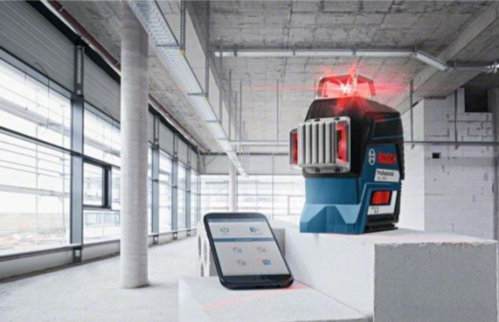 Нівелір лазерний Bosch GLL 3-80C+BM 1+L-Boxx, 30 м з приймачем 120 м, ± 0,2 мм
