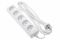 Мережевий подовжувач  2Е 5XCEE7/17, 2G*1.0мм, 3м, white