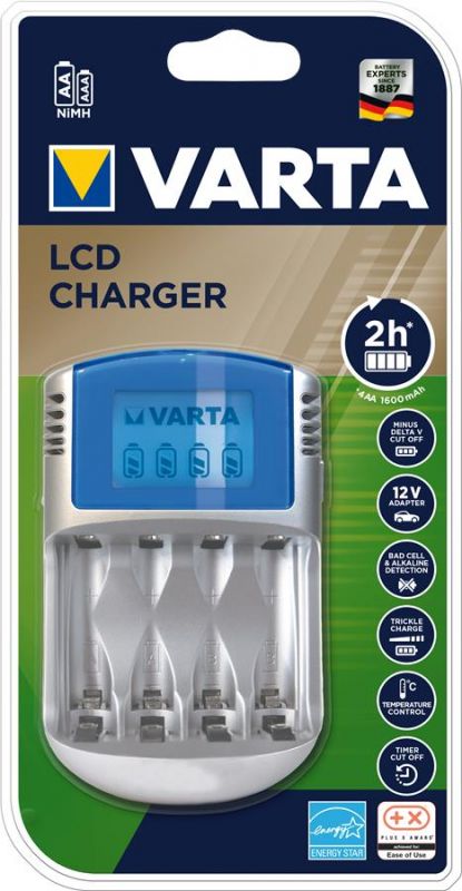 Зарядний пристрій VARTA LCD Charger