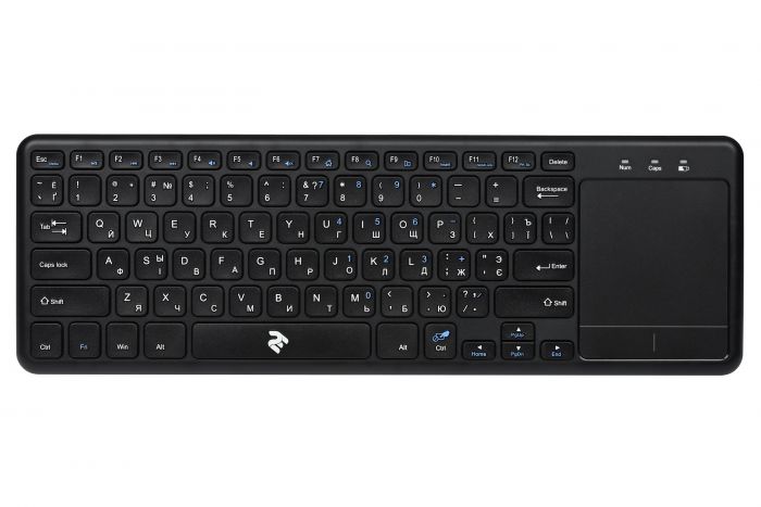 Клавіатура 2E Touch Keyboard KT100 WL BLACK