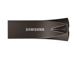 Накопичувач Samsung 256GB USB 3.1 Type-A Bar Plus Сірий