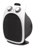 Тепловентилятор Electrolux, 20м2, 1500Вт, мех. упр-ння, керамічний нагрів. елемент,IP20, білий/чорний