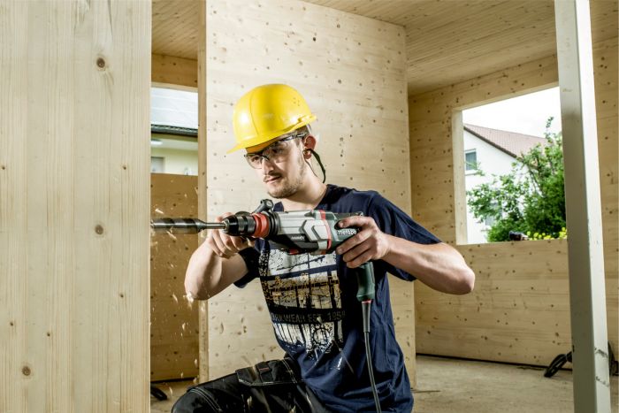 Перфоратор Metabo KHE 2860 Quick , 880 Вт, 3 режима , пластик. кофр