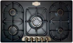 Варильна поверхня газова Kaiser KG9325EmTurbo - Шx90см./WOK/чавунні решітки/антрацит