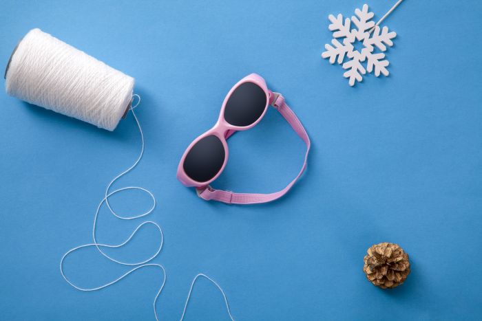 Дитячі сонцезахисні окуляри Koolsun рожеві серії Flex (Розмір: 3+)