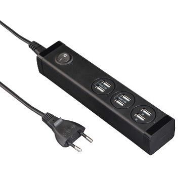 Мережевий зарядний пристрій НАМА USB, 6 шт. роз'ємів USB