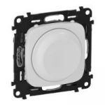 Світлорегулятор Valena ALLURE із захистом Білий