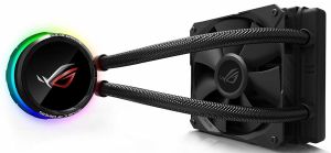 Система рідинного охолодження ASUS ROG-RYUO-120 Intel: LGA 115x,1366, 2011, 2011-3, 2066;AMD: AM4, TR4* OLED-дисплей