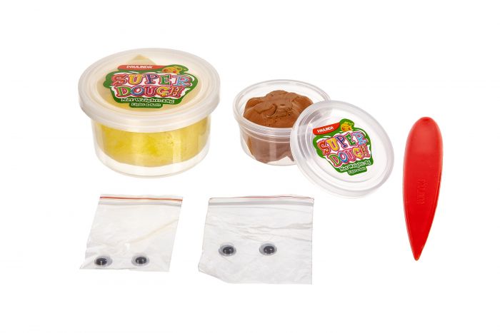 Маса для ліплення Paulinda Super Dough Fun4one Жираф (рухливі очі) PL-1565