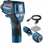 Тепловізор Bosch GIS 1000 C, -40°C до +1000°C, оптика 50:1, раб. дистанція 0.1-5м, 0.5 кг
