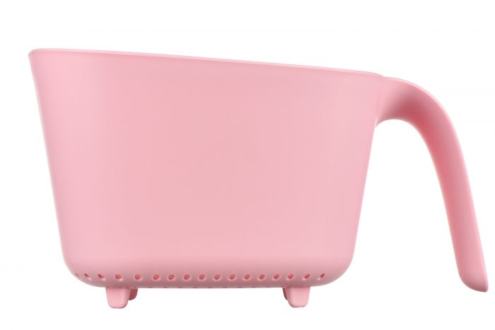 Сито-друшляк Ardesto Fresh, рожевий, пластик
