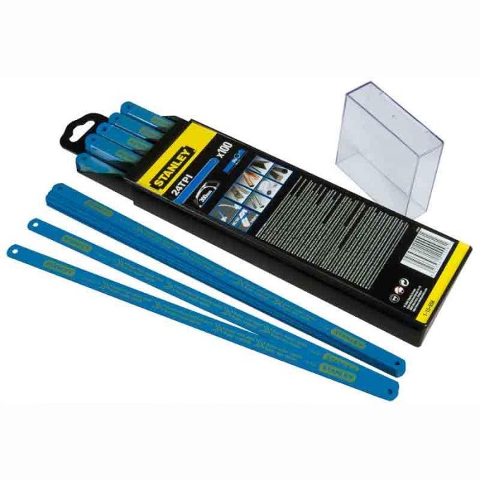 Полотно ножовочне Stanley "Laser", універсальне, біметалеве, TPI 24, 300мм