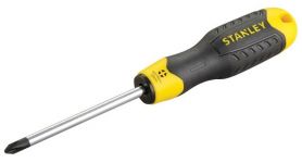 Викрутка Stanley "CushionGrip", хрестова, PH2x150мм
