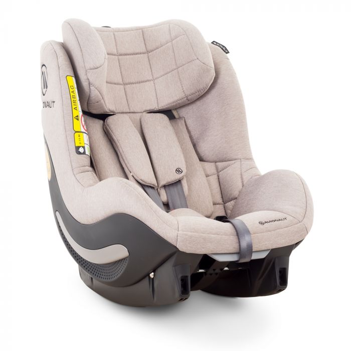 Дитяче автокрісло Avionaut AeroFIX Iso-Fix (гр.1) Beige Melange AV-350-AF.02