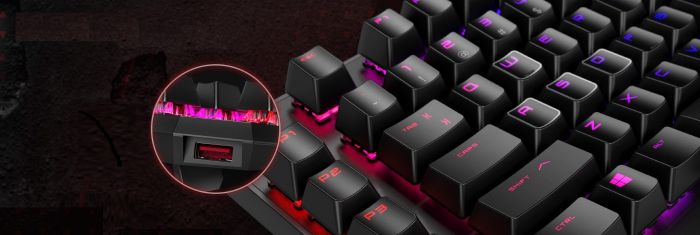 Клавіатура НР Omen Gaming Sequencer Keyboard
