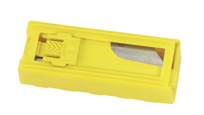 Лезо трапецієподібне Stanley, 19мм, товщина 0.65мм, довжина 62мм, 5шт.