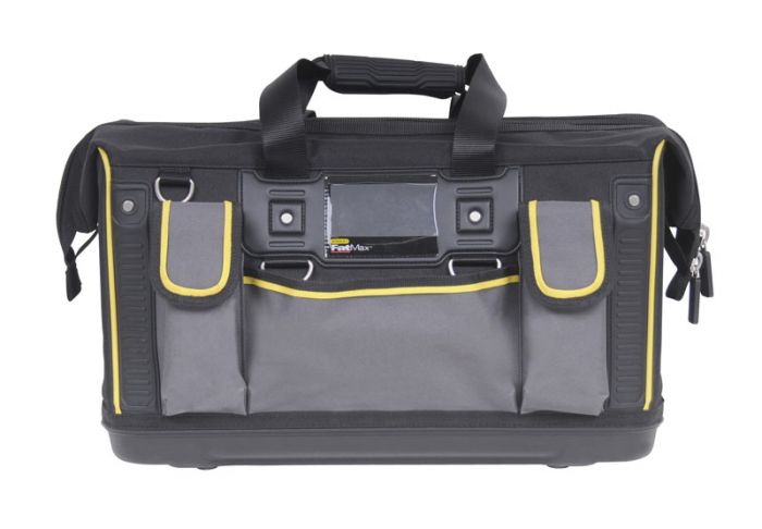 Сумка для інструменту Stanley "FatMax Open Mouth", 18", до 20кг, велика місткість, міцні зовнішні кишені, 50х30х29см