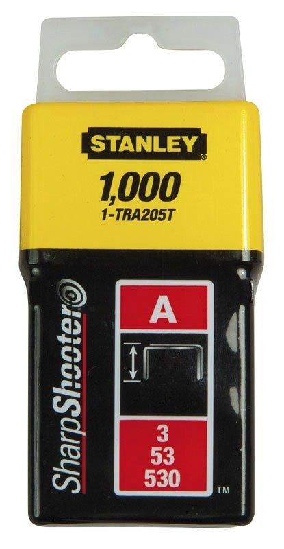 Скоби Stanley "Light Duty", тип А, 6мм, 1000шт.