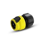 Конектор для шланга Karcher "Plus", 1/2"-5/8"-3/4", універсальний з аквастопом