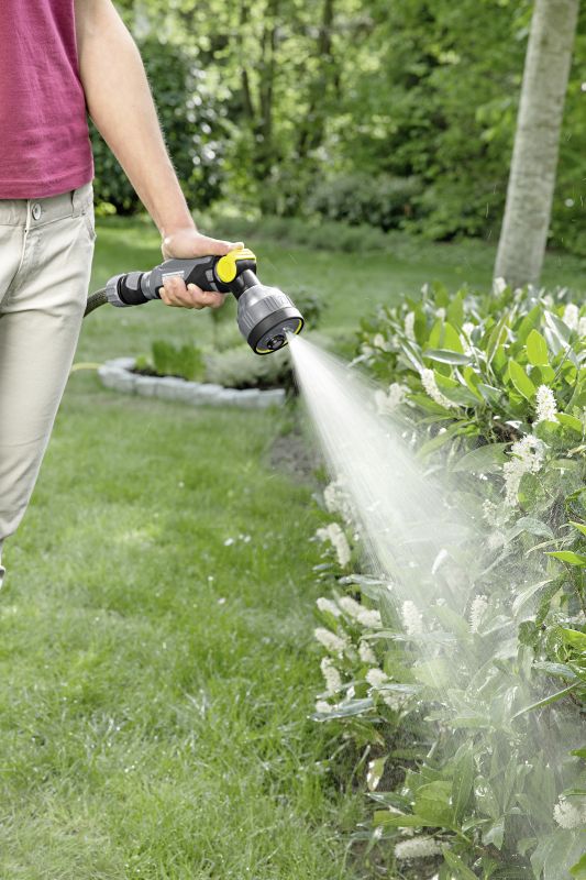 Зрошувач ручний Karcher "Premium", пістолетний, металевий, 4 режими, регулювання напору води