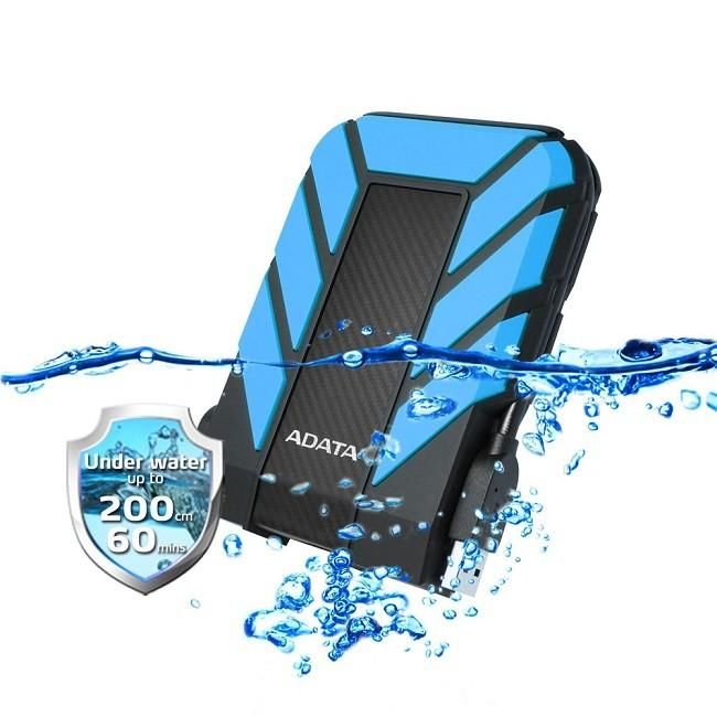 Портативний жорсткий диск ADATA 4TB USB 3.1 HD710 IP68 Pro Black