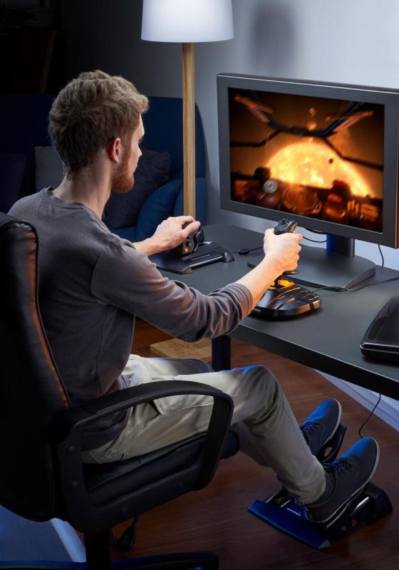 Джойстик Thrustmaster   для PC T-16000m fcs Flight Pack