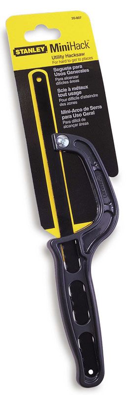 Ножівка по металу Stanley "Mini Hacksaw", міні, тримач полотна, пластмаса, 300мм