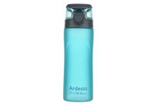 Пляшка для води Ardesto 600 мл, блакитна, пластик