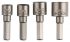 Головки торцеві Bosch 1/4", набір 4 шт, 7,8,10,13 мм
