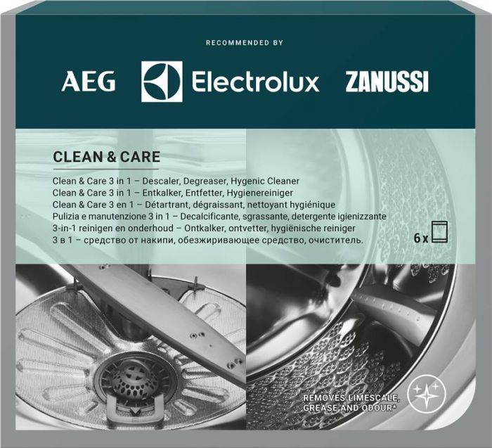 Набір Electrolux для чищення пральних та посудомийних машин