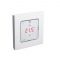 Терморегулятор Danfoss Icon RT Display, +5...35° C, програмований, дротовий, вбудований, 24V, білий