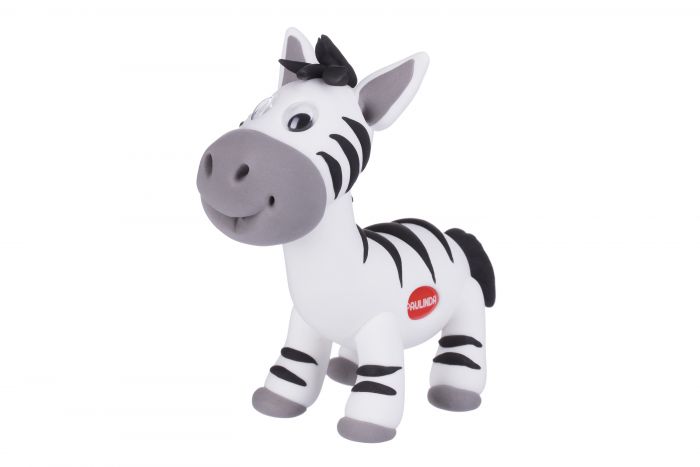 Маса для ліплення Paulinda Super Dough Fun4one Зебра (рухливі очі) PL-1563