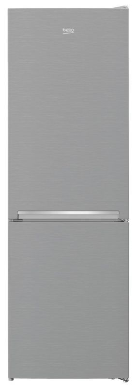 Холод. з нижн. мороз. кам. BEKO RCNA366I30XB, 186х67х60см, 2 дв., Холод.відд. - 215л, Мороз. відд. - 109л, A++, NF, Нерж