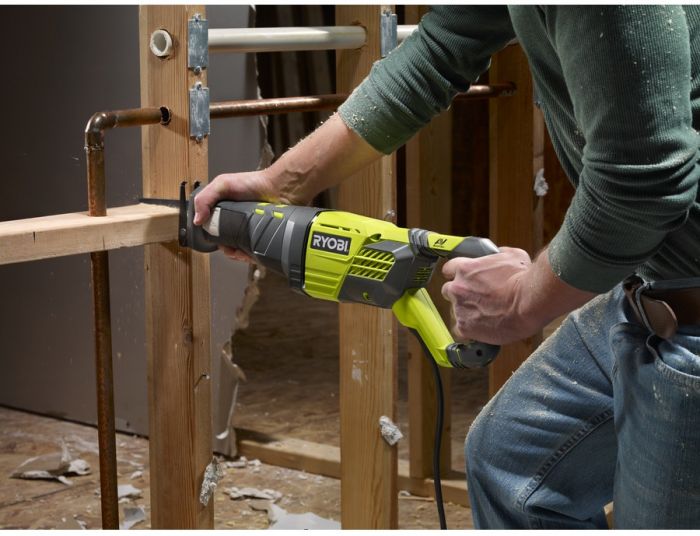 Ryobi Пилка шабельна RRS1200-K, 1200Вт, 0-3000 рух/хв, хід 30мм, 5.25кг
