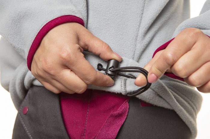 Кофта флісова робоча NEO "Woman Line", жіноча, розмір S (36), 300 г/м2, на блискавці, 3 кишені на блискавці, сіра