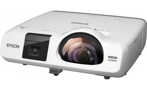 Короткофокусний проектор Epson EB-536Wi (3LCD, WXGA, 3400 ANSI Lm)