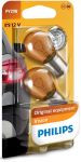 Лампа розжарювання Philips PY21W, 2шт/блістер