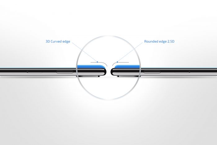 Захисне скло 2E Samsung Galaxy J6+ 3D black border FG